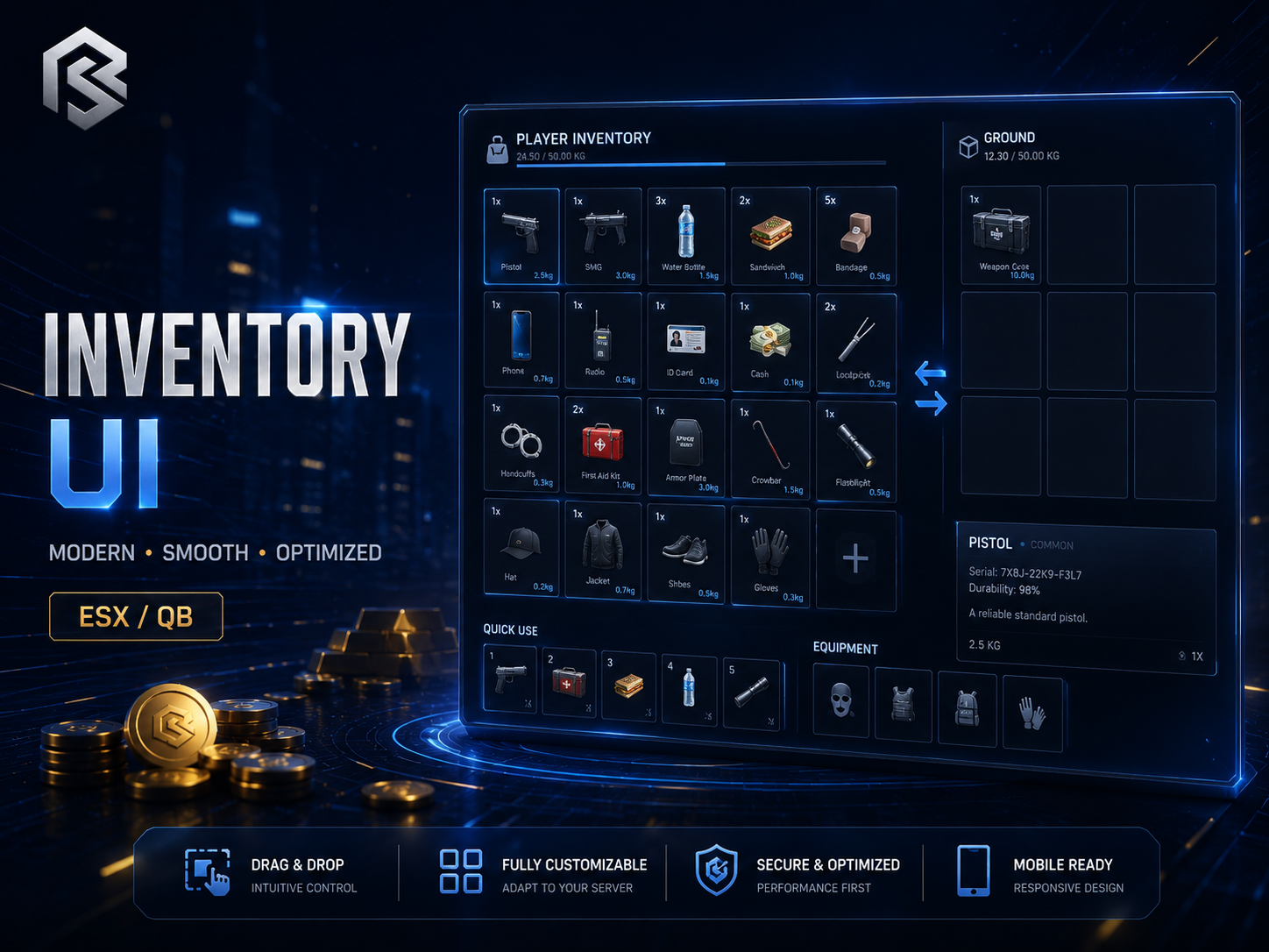 Modern HUD Pack